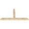 Ekena Millwork Portland Rough Sawn Timber Gable Bracket, Douglas Fir, 84"W x 45"H x 4"D x 6"F, 13/12 Pitch GBW084X45X0406POR00RDF - alternate 2
